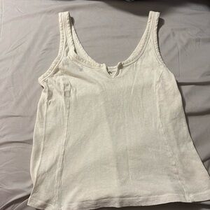 White tank top
